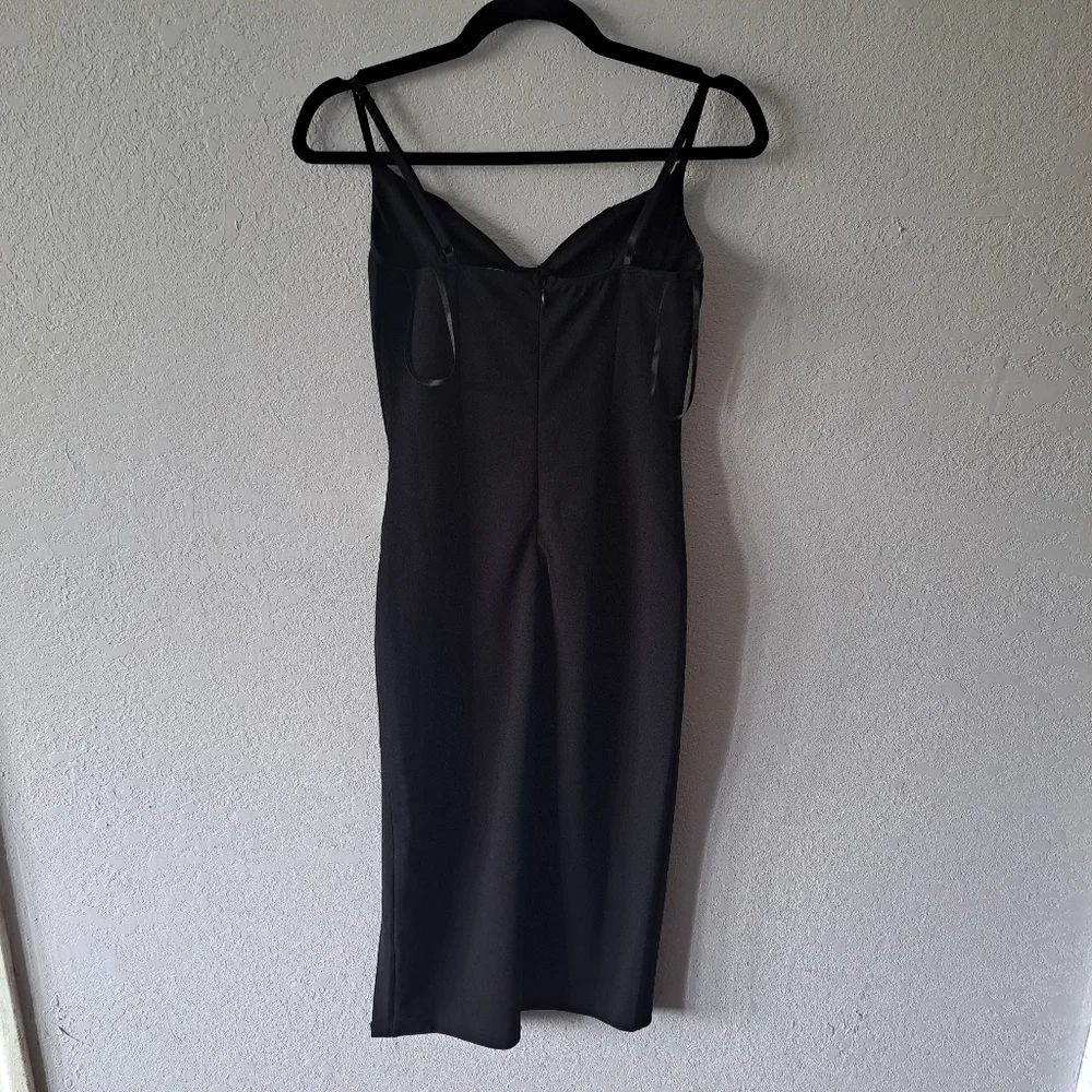 Embellished Fashion Nova Black dress - Picture 5 of 6